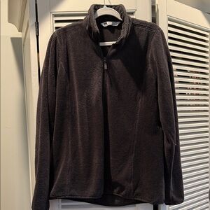 Helly Hansen women’s  1/4 Charcoal Zip-Up fleece. Size xl